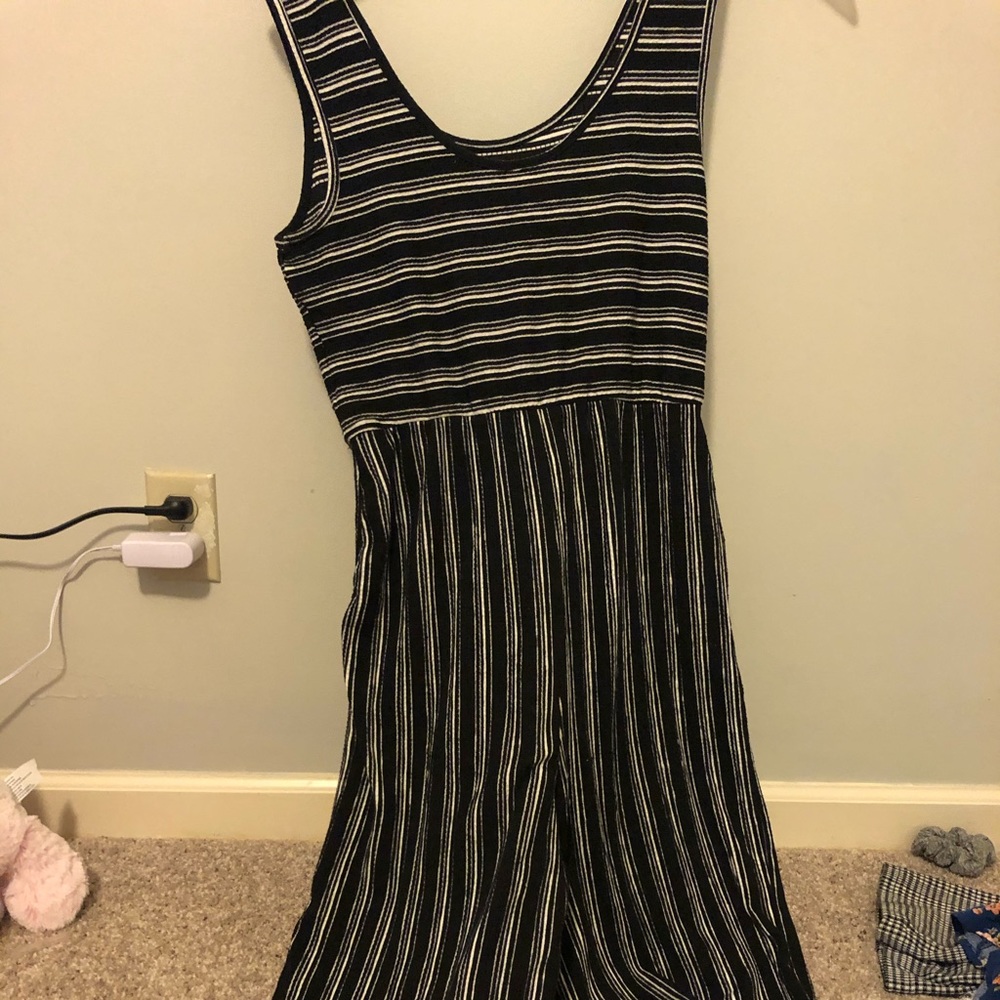 Black and White Jumpsuit